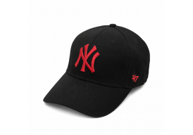 Casquette NY Noir - Rouge