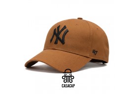 Casquette NY Marron